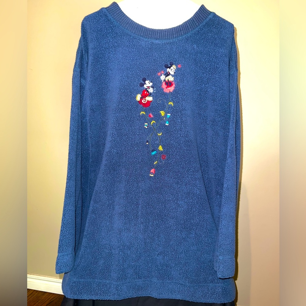 Vintage Disney Store Crewneck fleece sweatshirt